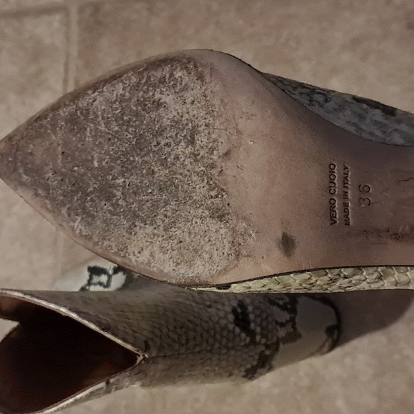 Paris Texas Leather Python Snakeskin Ankle Boots size 36 Designer Shoes/Boots - Picture 5 of 8